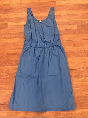 Gap Women's Blue Knee Length Sleeveless Fit & Flare Dress - Size M
 b93